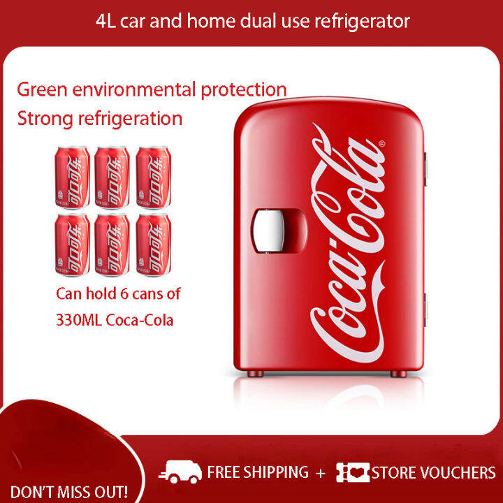 CocaCola Mini refrigerator Small refrigerator refrigerator inverter