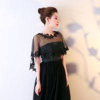 Fashion Wedding Cape Casual Elegant Lace Shawl Women Bridal Party Summer Evening Dress Shawl/Multicolor