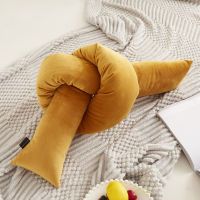 Velvet Sofa Cushion With A Long Knot In A Strange Shape 160*15cm Decorative Pillow Hugs Throw Pillows For home