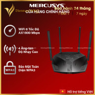Bộ Phát Wifi Router MERCUSYS MR70X Wifi 6 4 Râu Xuyên Tường Chính Hãng - ThiếT Bị Bộ Cục Modem Router Phát Sóng Wifi 2 Băng Tầng 2.4Ghz 5Ghz - Điện Máy OHNO thumbnail
