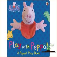 Over the moon. หนังสือภาษาอังกฤษ PEPPA PIG: PLAY WITH PEPPA HAND PUPPET BOOK มือหนึ่ง