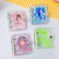 Sequin Glitter Binder Photo Album 3/5 inches Home Picture Case Storage Name Collect Book Kpop Photocard Name Card ID Holder