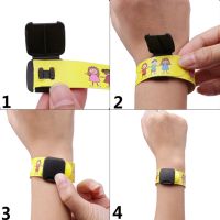 4PCS Adjustable Children Outdoor Safe Anti-lost Wristband Safety Recognition Kids Wrist