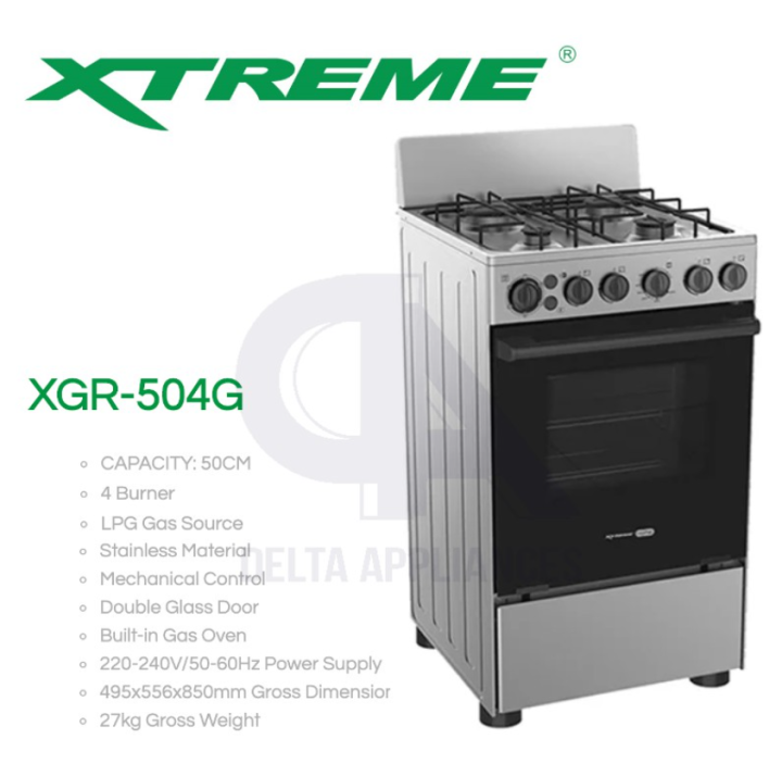 Xtreme XGR504G Gas Range 50CM Lazada PH