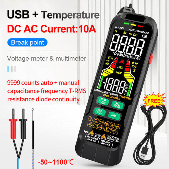 fansline-digital-multimeter-professional-tester-meter-กระแสสลับกระแสตรงแรงดันไฟฟ้า-multimetro-true-rms-capacitance-temp-detector-multipester