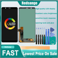 Redsange OLED 6.3 หน้าจอแสดงผลสำหรับ Samsung Galaxy A8 Star G885 G885F G8850สำหรับ Samsung Galaxy A9 Star สัมผัสหน้าจอ Lcd หน้าจอดิจิตอล