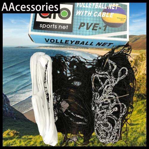 GTO VOLLEY BALL TOURNAMENT (standard Size) Volleyball Net (Black) PEV1