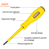 Diymore ดินสอทดสอบดิจิตอล DC และ AC Tester