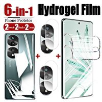 Hydrogel Film on The Screen Protectors for Honor 70 Pro 60 X9 X8 X7 4G 5G X40 X30 Screen Protector Camera Lens Tempered Glass Cables Converters