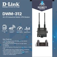 D-LINK DWM-312 4G LTE Dual SIM M2M VPN Router