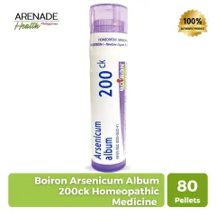 Boiron Arsenicum Album 30C, 80 Pellets, Homeopathic Medicine for Food  Poisoning