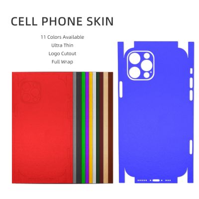 Logo Cutout Wrapped Cover Sticker Compatible with iPhone X XR XS 7 8 12 13 14