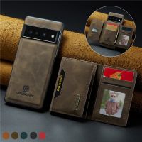 ❁◕● 2 in 1 Wallet Case Google Pixel 7 Pro 6a 5a 5G Case with Card Holder Magnetic Leather Cover