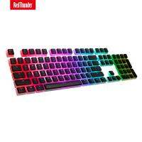 Redthunder Double Spbt Pudding Keycaps 104ชุดพร้อมที่ดึงสำหรับ Diy เชอร์รี่ Mx Rgb คีย์บอร์ดแบบกลไก