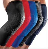 【hot】！ Crashproof Knee Support Sport Leg Breathable Bandage Basketball Brace