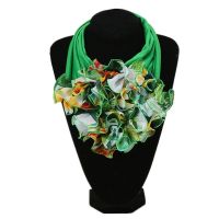 hjk❦✇✑  New Trend Scarf Floral Collar Luxury Big Neckerchief Neck Scarves Fashion Bandana Hijab Ladies