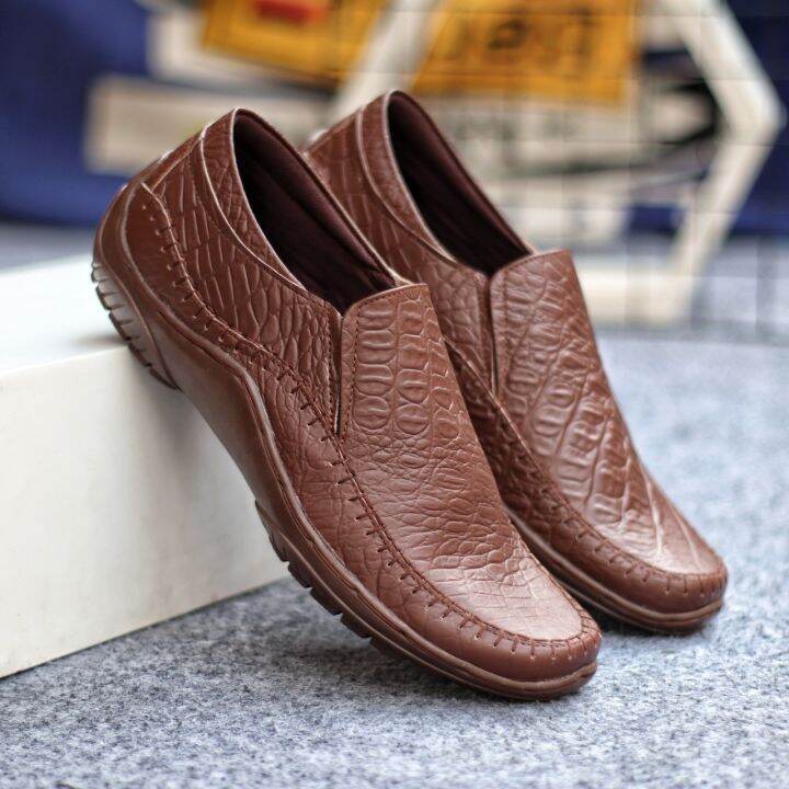 SEPATU LOAFERS PRIA LEATHER IMPORT