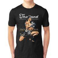 【HOT】คำแนะนำยอดนิยม ฤดูร้อนผู้ชายแฟชั่นระบายอากาศเท่ๆ Muay Thai เสื้อยืดผู้ชาย Wai Kru ประเทศไทย Casual Tee Harajuku ชุดลำลอง100%cotton