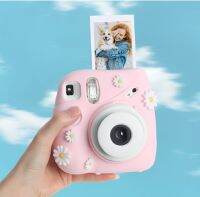 ถุงซิลิโคนสำหรับกล้องฟิล์มสำเร็จรูปสำหรับ Mini7โครงเปลือกนอกเคสพร้อม Tali Bahu Mini7กระเป๋าถือ