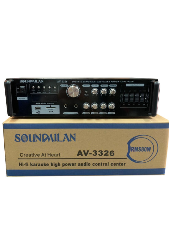 soundmilan-แอมป์ขยายเสียง-รุ่น-av-3326-เครื่องขยายเสียง-amplifier-bluetooth-mp3-usb-80w-rms-pt-shop