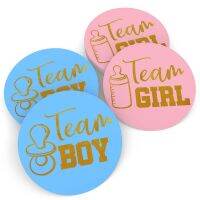 24/48pcs Boy Stickers Decoration Baby Shower Supply Its or Vote Sticker for