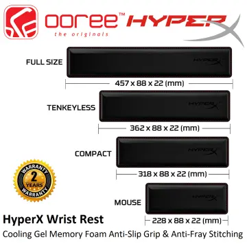 HyperX Wrist Rest - Keyboard - Compact 60% 65% - HyperX Wrist Rest -  Keyboard - Compact 60% 65%