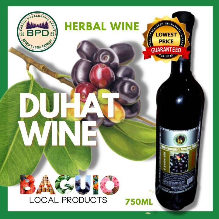 BAGUIO PASALUBONG DEPOTDUHAT/BLACK PLUM AUTHENTIC FRUIT DRINKS