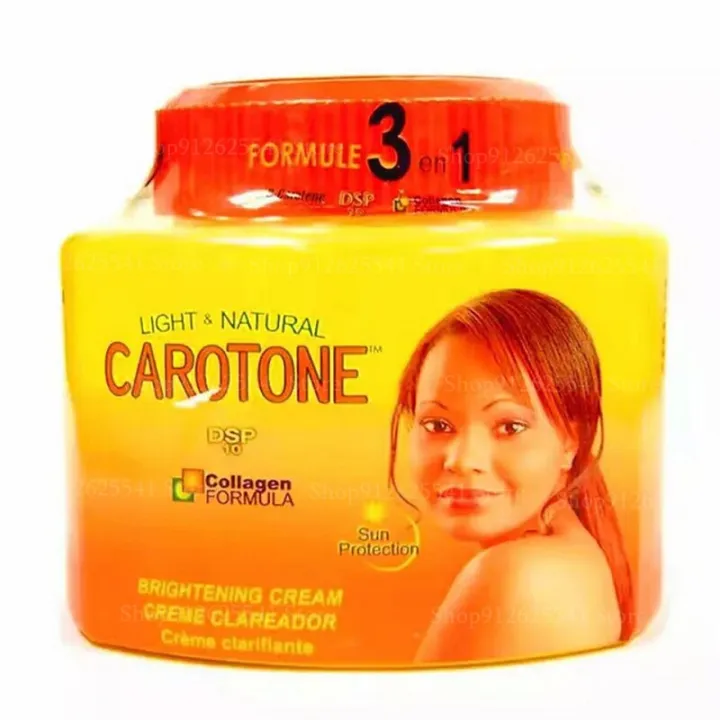 3 In 1 Original Carotone Whitening Cream For Dark Skin Black Skin Care ...