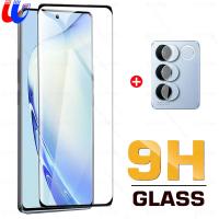 กล้องกระจกโค้ง9H ฟิล์มสำหรับ Vivo V27 Pro 5G 6.78 ปกป้องหน้าจอกระจกเทมเปอร์ Vavo V27Pro Vovi V 27 VivoV27 VivoV27Pro