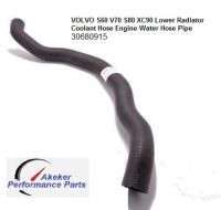 VOLVO S60 V70 XC70 S80 XC90 Lower Radiator Coolant Hose Engine Water Hose Pipe 30680915