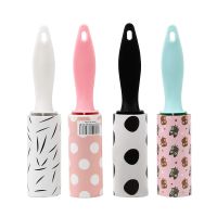 Mini Portable Cleaning Device Clothes Coat Sticky Lint Roller Tear-out Sticky Paper Roller Dust Cleaner Clothes sticky hair