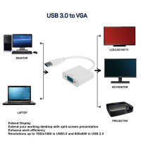 USB 3.0ไปยังตัวแปลงวีจีเอการ์ดวิดีโอภายนอก USB อะแดปเตอร์สำหรับแล็ปท็อปไปยังตัวแปลงวีจีเอสำหรับพีซีสำหรับเดสก์ท็อป