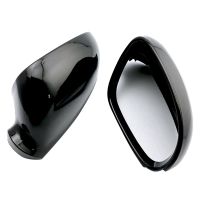 Car Black Side Door Mirror Cover Rearveiw Mirror Caps for Jetta GOLF MK5 R32 Passat B6 Car Exterior Accessories