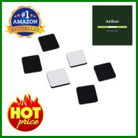 สักหลาดเหลี่ยม PACK IN 25X3 มม. สีดำ แพ็ก 12 ชิ้นSQUARE FELT PAD PACK IN 25X3MM BLACK 12EA **ของแท้100%**