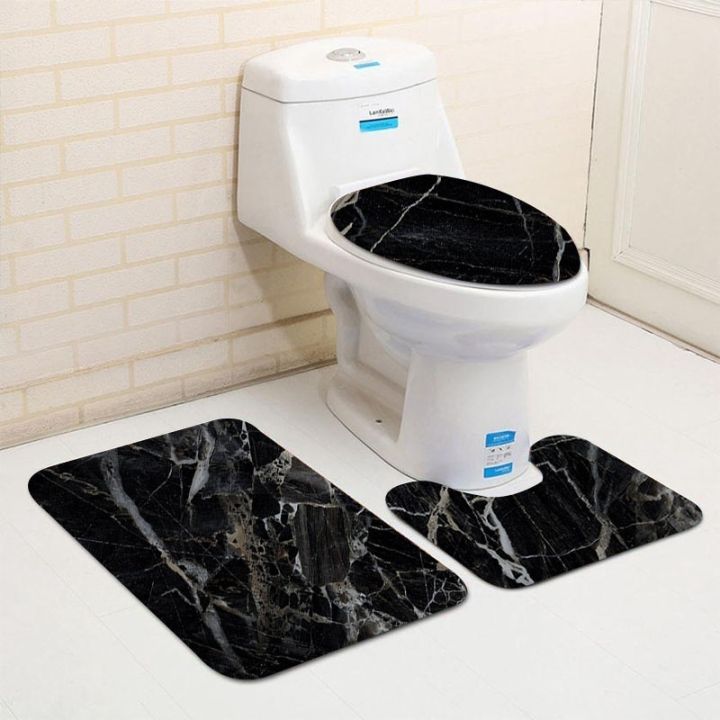 dimama-3-ชิ้น-เซ็ต-เสื่อห้องน้ำ-แผ่นปูพื้น-พรมเช็ดเท้า-พรมห้องน้ำ-กันลื่นพรมในห้องน้ำ