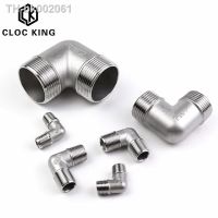 ✁☾ 1/4 3/8 1/2 3/4 1 1-1/4 BSP Elbow 90 Degree Angled 304 Stainless Steel male Threaded Pipe Fitting DN8 DN10 DN15 DN20 DN50