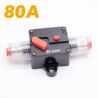 202180A - 200A Car Fuse Box Audio Amplifier Circuit Breaker Manual Reset Fuse Holder for System Protection Boat Fuse Block Blade 4GA