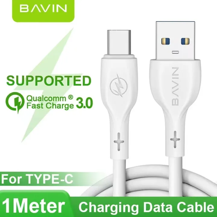 Bavin Cb222 Fast Charging Data Cable Durable Cable Pvc Coated Wire For Micro Android Iphone Type