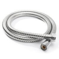 1m/ 1.5m/ 2m G1/2 Inch Flexible Shower Hose Plumbing Hoses Stainless Steel Chrome Bathroom Water Head Showerhead Pipe