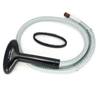 Universal PVC Garment Steamer Guide Hose With Brush Spray Steam Pipe  Length 1.6M Garment Steamer Replacement Parts