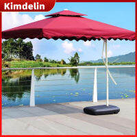 【ส่งจากกรุงเทพ】KIMDELIN  2.5M*2.5M สี่เหลี่ยม ร่มกันแดดสนามใหญ่ ในสวน กลางแจ้ง รวมฐานร่ม ตลาดนัด ขายของ สระว่ายน้ำ แม่ค้า ร้านกาแฟ outdoor sun umbrella ga