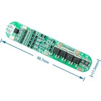 5S 15A Li-Ion แบตเตอรี่ลิเธียมที่ชาร์จ18650 PCB BMS 18.5V 21V วงจรรวมแผ่นป้องกันเซลล์