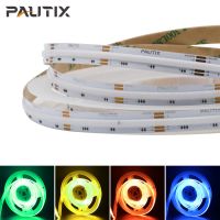 【CW】 PAUTIX 12V/24V COB Strip 840LEDs Density RA90 Linear Tape Dimmable Room Backlight