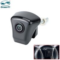 GreenYi CCD AHD Starlight Night Vision ด้านหน้า Fisheye เลนส์กล้องสำหรับ Audi A1 A3 A4 A5 A6 A7 Q3 Q5 Q7 TT รถ