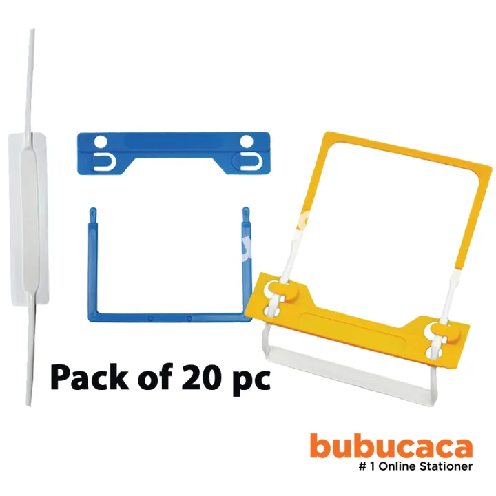Paper Fastener U Clip Pack of 20 pc Paper Clip / Plastic Fastener