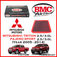 BMC Airfilters®(ITALY) Performance Air Filters กรองอากาศแต่ง สำหรับ Mitsubishi : Triton / Pajero Sport เครื่อง 2.5/3.2 (ปี 2006-2014) โดยตัวแทนจำหน่าย BMC [ST MINI] [สินค้าพร้อมส่ง]