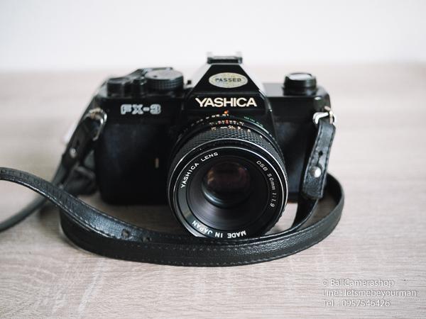 ขายกล้องฟิล์ม-yashica-fx-3-สภาพไม่สวย-ใช้งานได้ปกติ-serial-121068-พร้อมเลนส์-yashica-dbs-50mm-f1-8