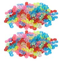 New Amazing Loom Bands Pack of 250 Colorful S-Clips