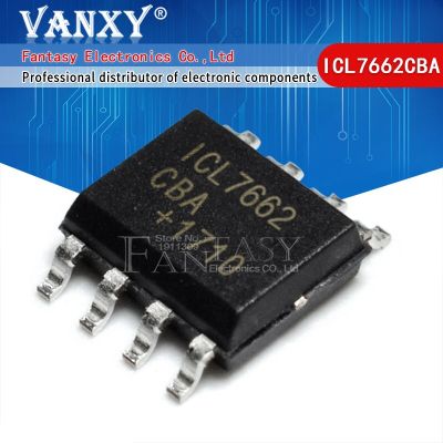 10pcs ICL7662CBA SOP-8 ICL7662 SOP8 ICL7662CBA+T SOP8 CMOS Voltage Converters IC WATTY Electronics