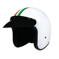 Motorcycle Helmet 34 Half Scooter Vintage Capacete Scooter Open Face Retro Casco Vespa Downhill Mopeds Enduro Casque Moto Women